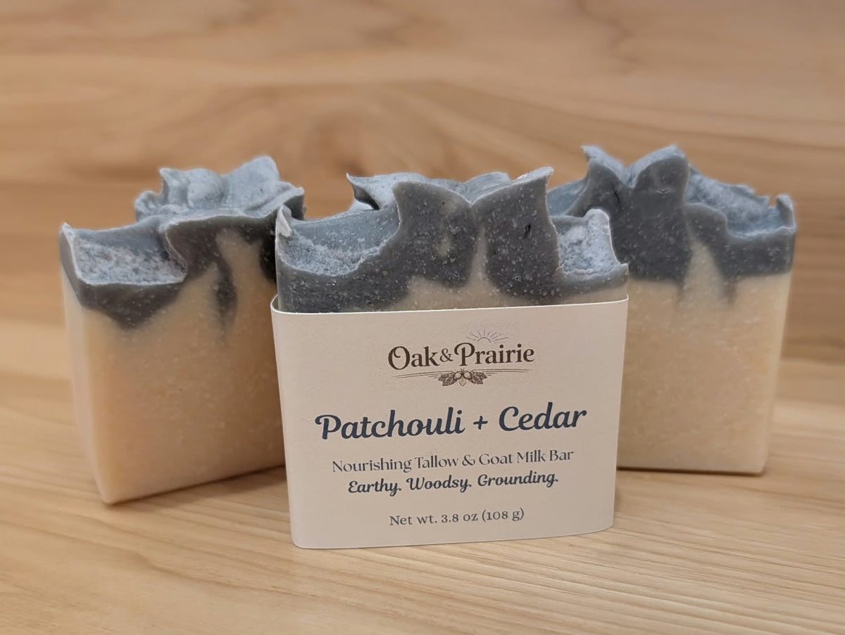 Patchouli + Cedar Soap Bar
