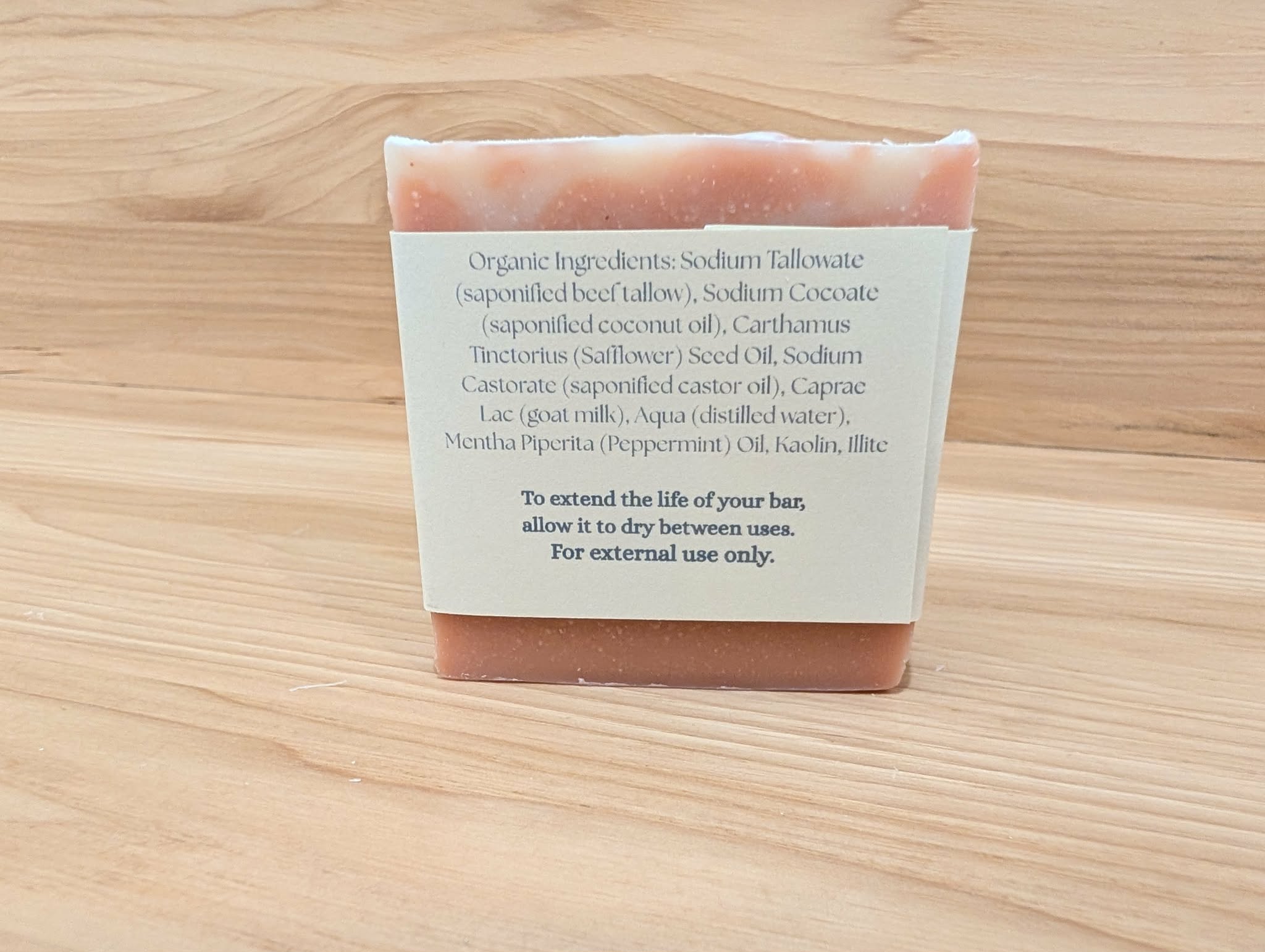 Peppermint Swirl Soap Bar