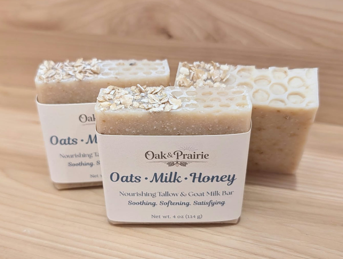 Oats, Milk & Honey Bar Soap