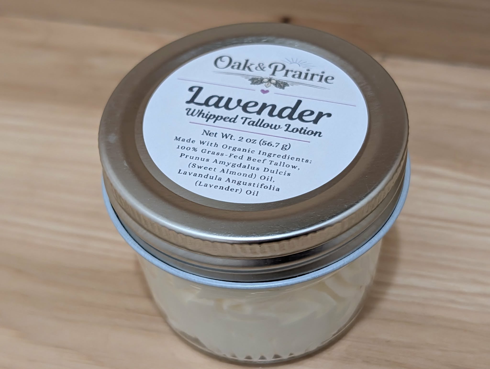 Whipped Tallow Lotion – Sweet Almond