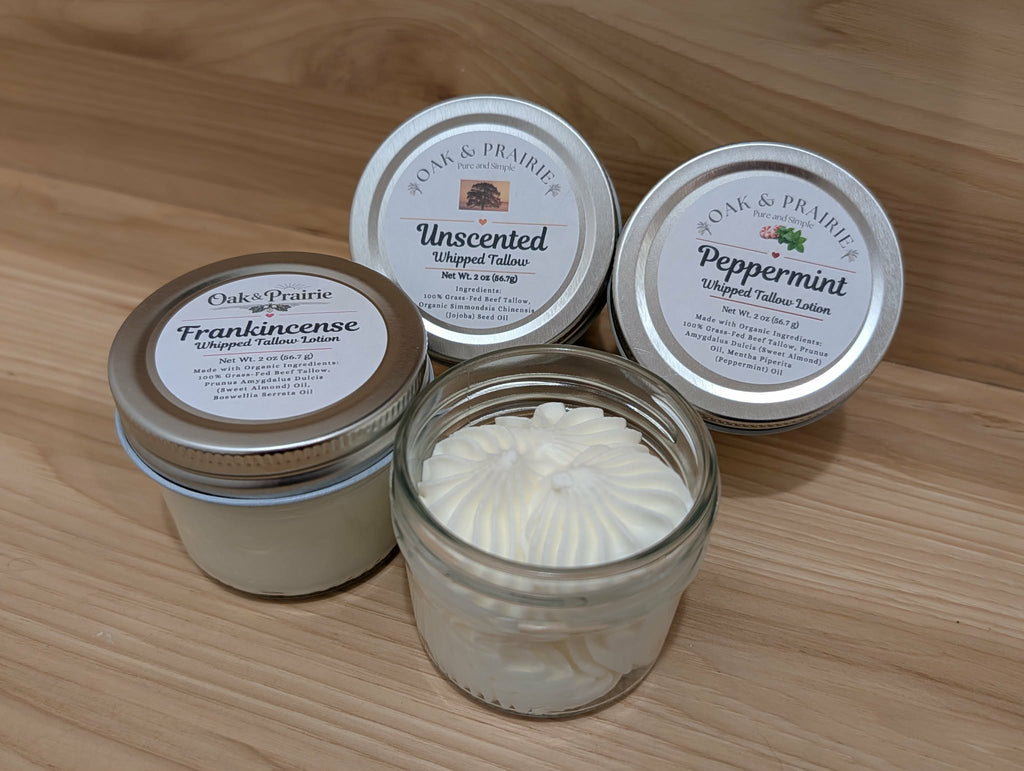 Whipped Tallow Lotion – Sweet Almond